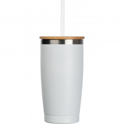 To go cup with straw