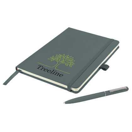 Picture of A5 Watson Soft Touch Notebook & Pen Set