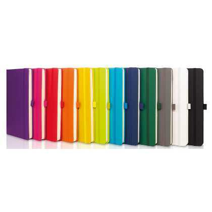 Picture of A5 Dimes Soft Touch Notebook