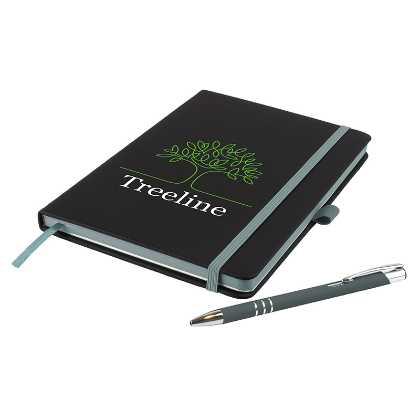 Picture of A5 DeNiro Edge Notebook & Pen Set