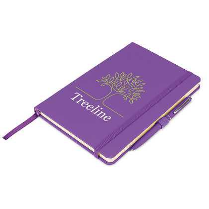 Picture of A5 Notes London - Wilson FSC Notebook & Pen Set