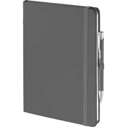Mood® Duo (Full Colour Notebook and Laser Engraved Pen)  (24254)