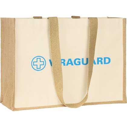 Picture of Brookland Eco Jute 10oz Canvas Tote Shopper