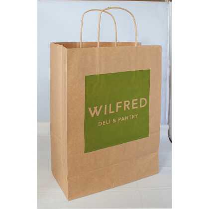 Twisted Paper Handle Carrier Bag   (24503)