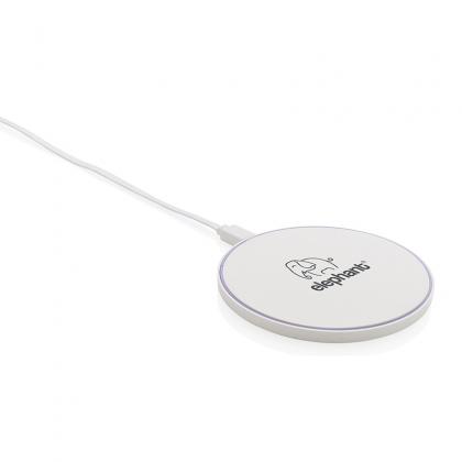 RCS standard recycled plastic 10W wireless charger  (24564)