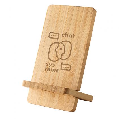 97132 LANGE. Bamboo wireless charger  (24574)