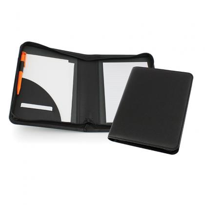 Picture of ECO a5 zipped conference folder in COMO rPET