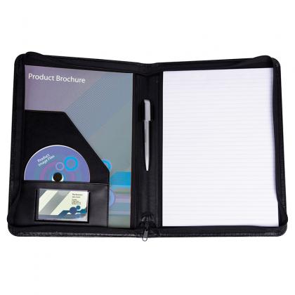 Picture of Belluno A4 Zipped Folder in a choice of 22 Colours.
