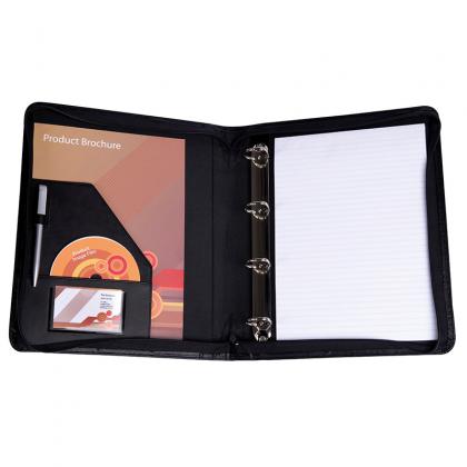 Belluno A4 Zipped Ring Binder in a choice of 22 Colours.  (24612)