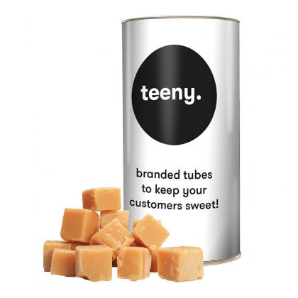 Soft Creamy Fudge in a personalised teeny tube 100g   (24816)