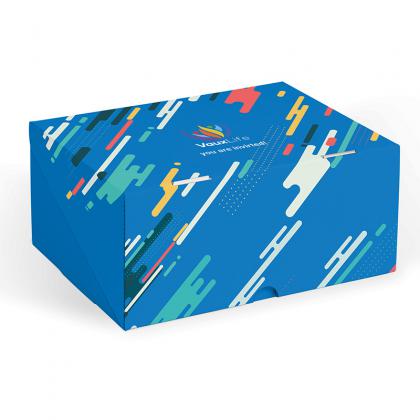 Genie Packaging - Medio Box - White (Full Colour Print)  (24950)