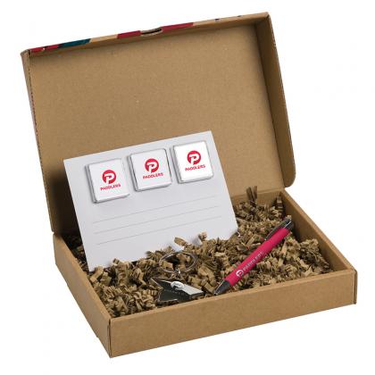 Genie Packaging - Postie Box - White (Full Colour Print)  (24952)