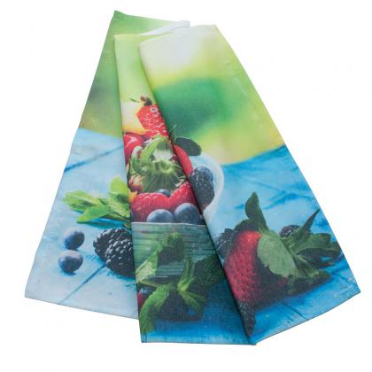 Dye Sublimated Tea Towel   (24960)