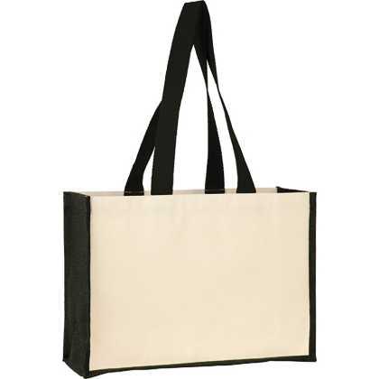 Picture of Brookland Eco Jute 10oz Canvas Tote Shopper