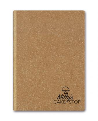 Recycled Leather A5 Notebook  E147402