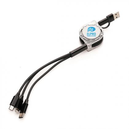 3-IN-1 TYPE-C REEL CHARGER E148703