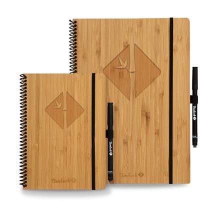 A5 Bambook Whiteboard Erasable Notebook - Hardcover E147901