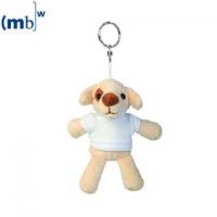 plush keychain dog