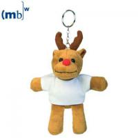 plush keychain moose