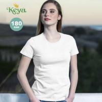 Women White T-Shirt ""keya"" WCS180