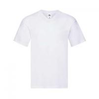 Adult White T-Shirt Iconic V