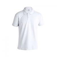 Adult White Polo Shirt ""keya"" MPS180