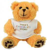 DEXTER BEAR WITH WHITE T-SHIRT 5 inch  E1415102