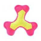 Dog toy Flying Triple-yellow/pink-S