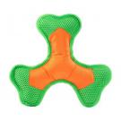 Dog toy Flying Triple-orange/green-S