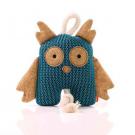 Dog toy owl-blue-one size