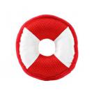 Dog toy Flying Disc-white/red-S