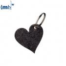woolen felt key ring pendant