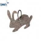 woolen felt key ring pendant