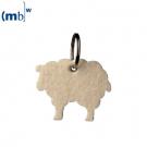 woolen felt key ring pendant