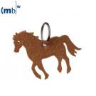 woolen felt key ring pendant