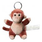 plush keychain monkey