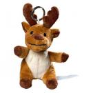 plush keychain moose