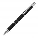 Pen with rubberised surface