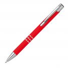 Pen with rubberised surface