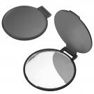 Frosted make-up mirror