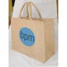 Oak Large Jute Shopper   (24480)