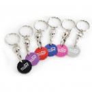 Linton 12 sided Avenue Trolley Coin keyring   (24909)