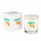 240g Clear Glass Scented Candle in a Printed Gift Box E143705