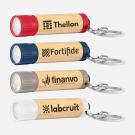 Bamboo LED Torch with Key Ring E1412704