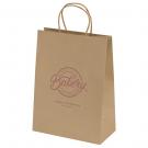 Ashdown Small Paper Gift Bag - Kraft - 150GSM (Spot Colour Printing) E1410103