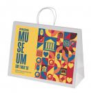 Ashdown XL Paper Gift Bag - White - 200gsm E1410110