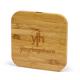 Bamboo Square Wireless Charger