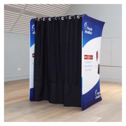 Pop Up Changing Booth
