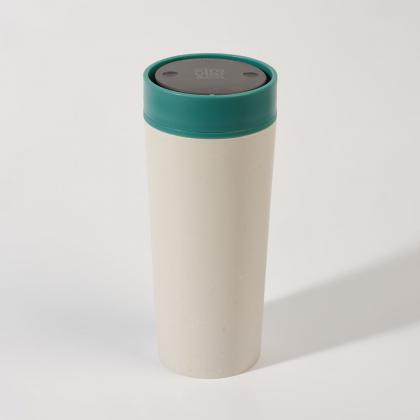 Circular Stainless Steel Travel Mug, 16oz Home & Away Bundle