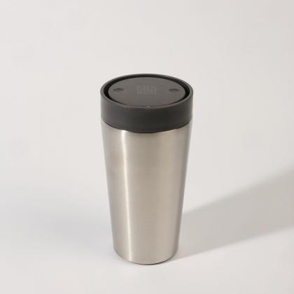 Circular Stainless Steel Travel Mug, 12oz You & Me Bundle